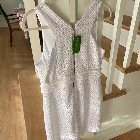 LILLY PULITZER ARDEN SHIFT WHITE SIZE M- BRAND NEW/NEVER WORN - Picture 3 of 6